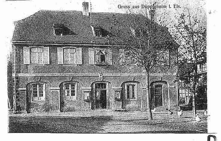 Ville de DUPPIGHEIMKOLBSHEIM Carte postale ancienne