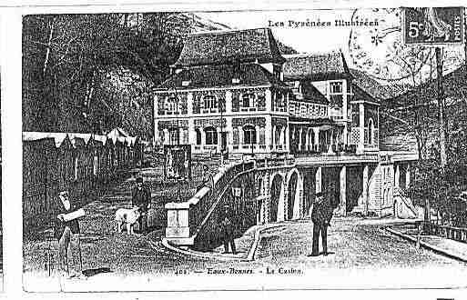 Ville de EAUXBONNES Carte postale ancienne