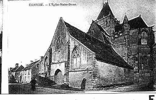 Ville de ECOUCHE Carte postale ancienne