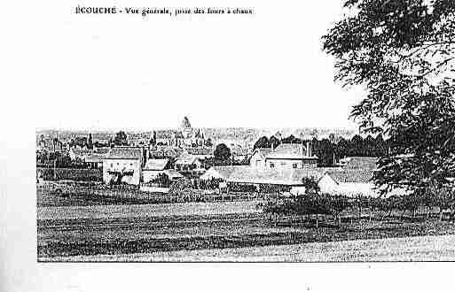 Ville de ECOUCHE Carte postale ancienne