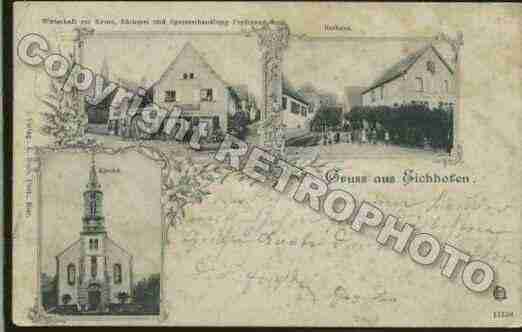 Ville de EICHHOFFEN Carte postale ancienne