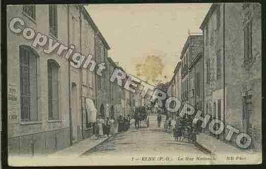 Ville de ELNE Carte postale ancienne