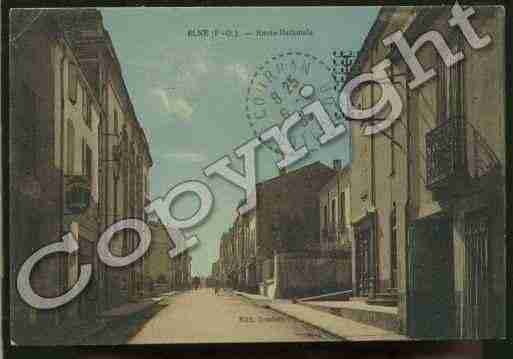 Ville de ELNE Carte postale ancienne