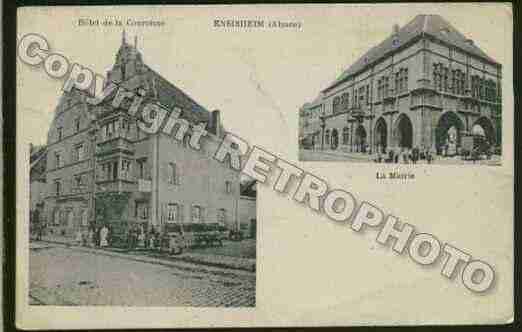 Ville de ENSISHEIM Carte postale ancienne