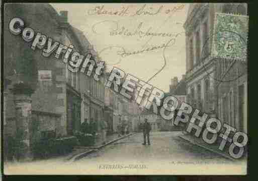 Ville de ENTRAINSSURNOHAIN Carte postale ancienne