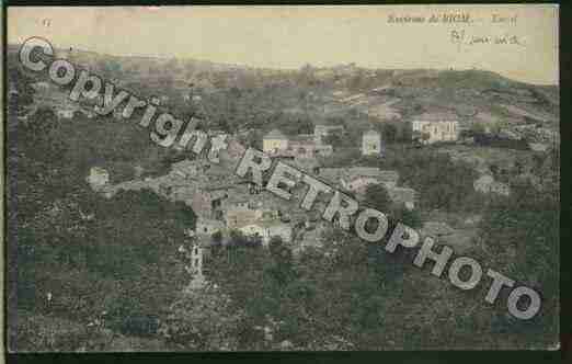 Ville de ENVAL Carte postale ancienne