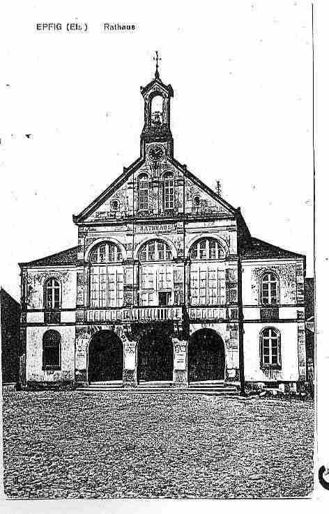Ville de EPFIG Carte postale ancienne Ville de EPFIG Carte postale ancienne