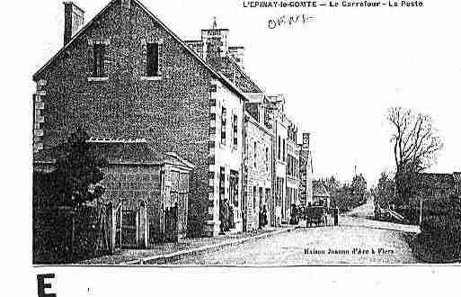 Ville de EPINAYLECOMTE(L\\\') Carte postale ancienne