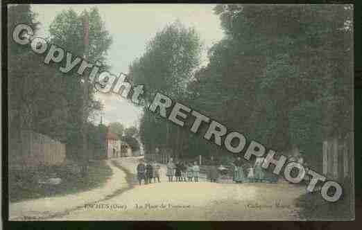 Ville de ESCHES Carte postale ancienne