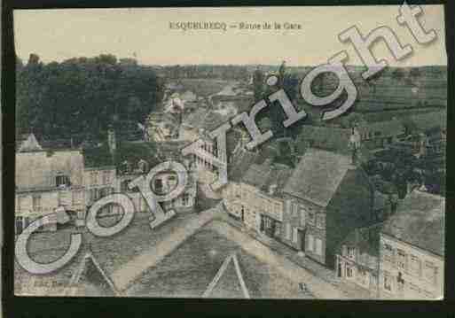 Ville de ESQUELBECQ Carte postale ancienne