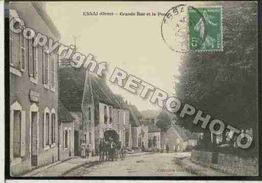 Ville de ESSAY Carte postale ancienne