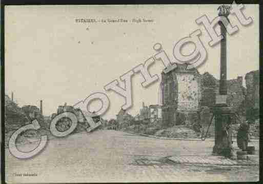 Ville de ESTAIRES Carte postale ancienne