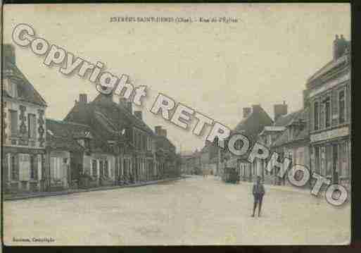 Ville de ESTREESSAINTDENIS Carte postale ancienne