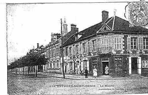 Ville de ESTREESSAINTDENIS Carte postale ancienne