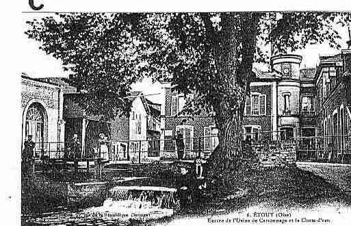 Ville de ETOUY Carte postale ancienne