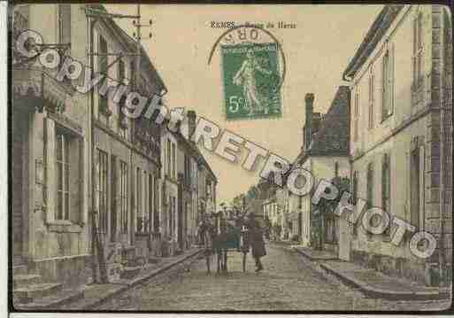 Ville de EXMES Carte postale ancienne