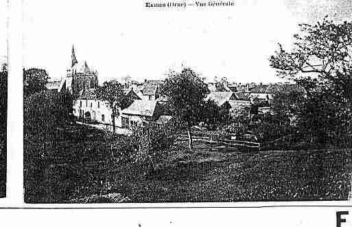 Ville de EXMES Carte postale ancienne