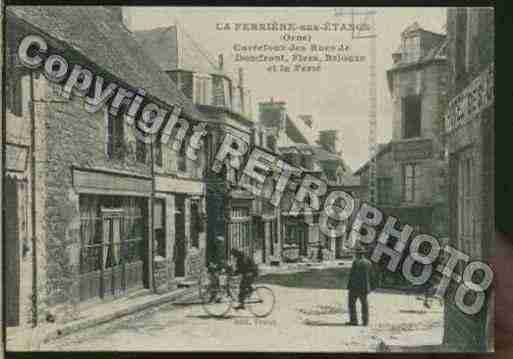 Ville de FERRIEREAUXETANGS(LA) Carte postale ancienne