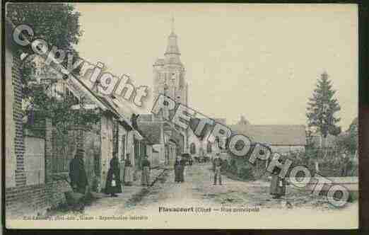 Ville de FLAVACOURTLINCOURT Carte postale ancienne