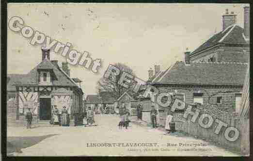 Ville de FLAVACOURTLINCOURT Carte postale ancienne