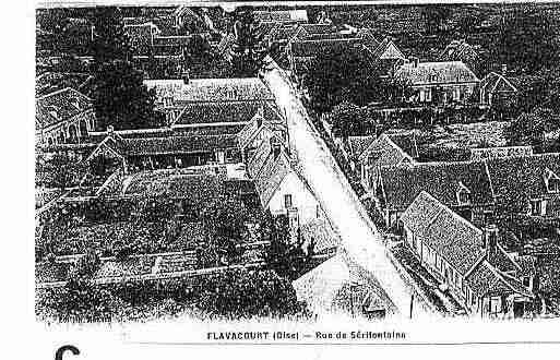 Ville de FLAVACOURTLINCOURT Carte postale ancienne