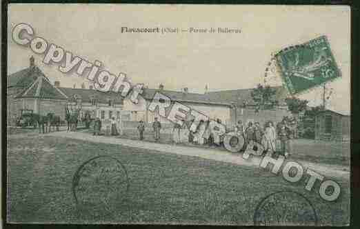 Ville de FLAVACOURTLINCOURT Carte postale ancienne