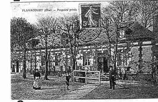 Ville de FLAVACOURTLINCOURT Carte postale ancienne