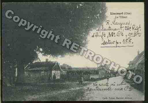 Ville de FLAVACOURTLINCOURT Carte postale ancienne