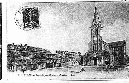 Ville de FLERS Carte postale ancienne