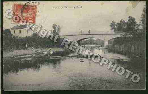 Ville de FLEZCUZY Carte postale ancienne