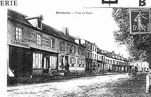 Ville de FORMERIE Carte postale ancienne