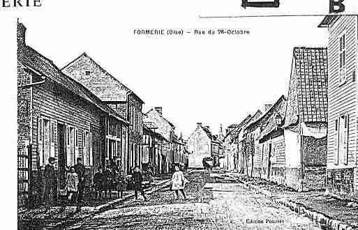 Ville de FORMERIE Carte postale ancienne
