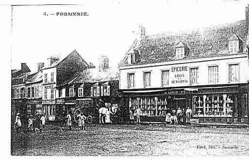 Ville de FORMERIE Carte postale ancienne