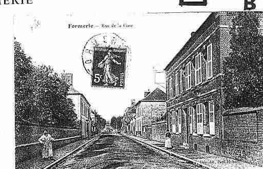 Ville de FORMERIE Carte postale ancienne