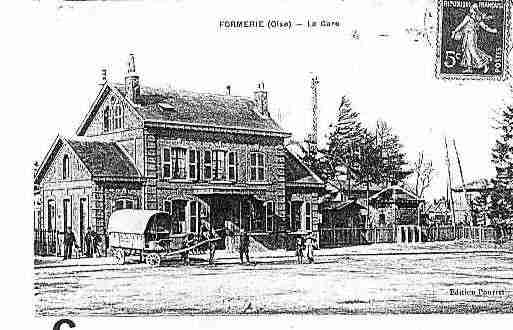 Ville de FORMERIE Carte postale ancienne