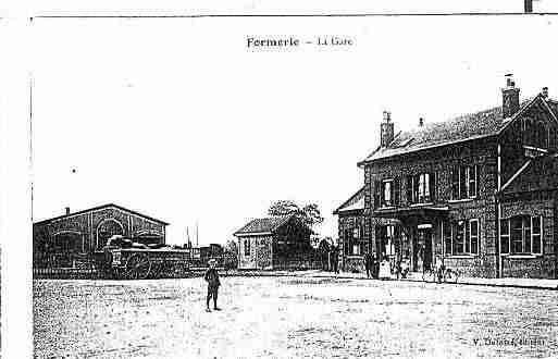 Ville de FORMERIE Carte postale ancienne