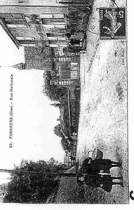 Ville de FOSSEUSE Carte postale ancienne Ville de FOSSEUSE Carte postale ancienne