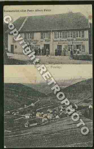 Ville de FOUDAY Carte postale ancienne