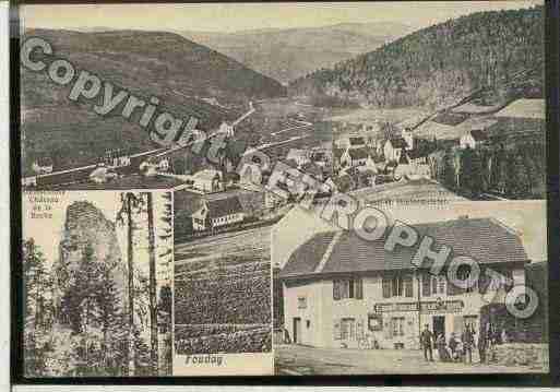 Ville de FOUDAY Carte postale ancienne