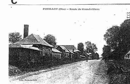 Ville de FOUILLOY Carte postale ancienne