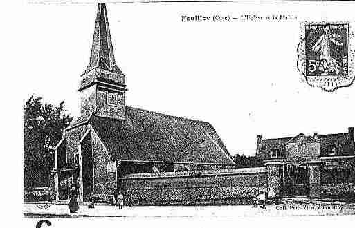 Ville de FOUILLOY Carte postale ancienne
