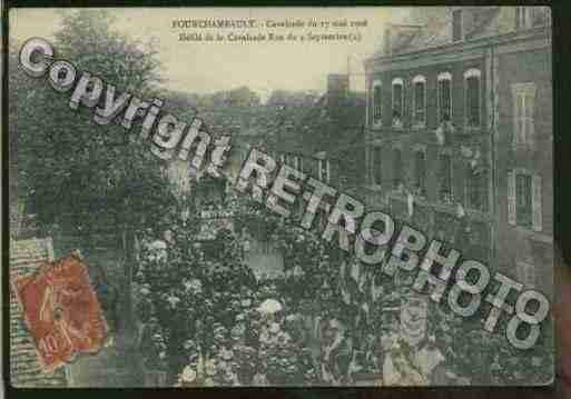 Ville de FOURCHAMBAULT Carte postale ancienne Ville de FOURCHAMBAULT Carte postale ancienne