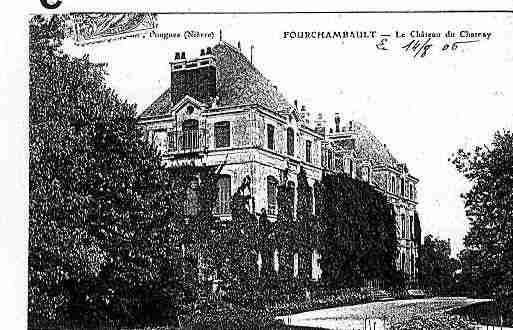 Ville de FOURCHAMBAULT Carte postale ancienne