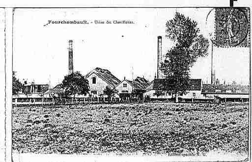 Ville de FOURCHAMBAULT Carte postale ancienne