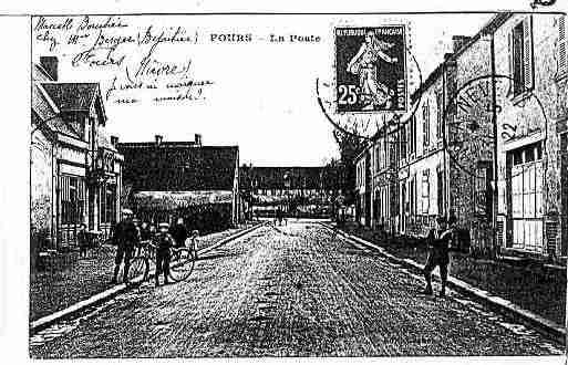 Ville de FOURS Carte postale ancienne