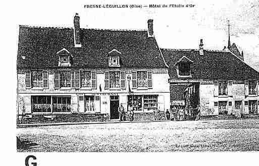 Ville de FRESNELEGUILLON Carte postale ancienne
