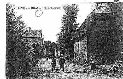 Ville de FRESNOYENTHELLE Carte postale ancienne