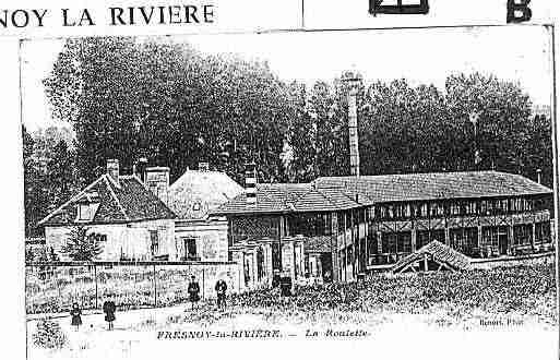 Ville de FRESNOYLARIVIERE Carte postale ancienne