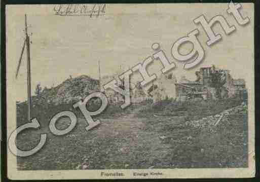 Ville de FROMELLES Carte postale ancienne