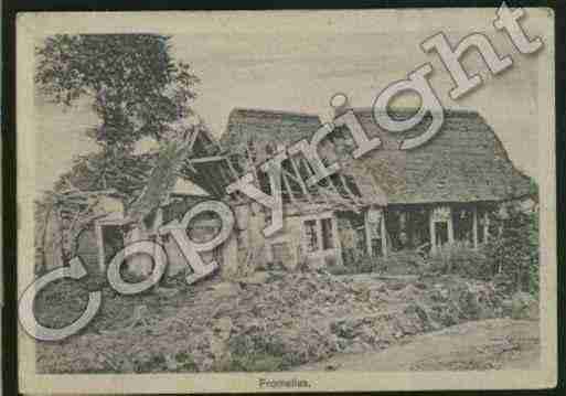 Ville de FROMELLES Carte postale ancienne